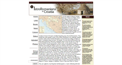 Desktop Screenshot of istro-romanian.net
