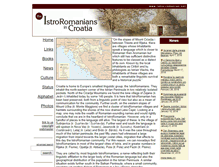Tablet Screenshot of istro-romanian.net